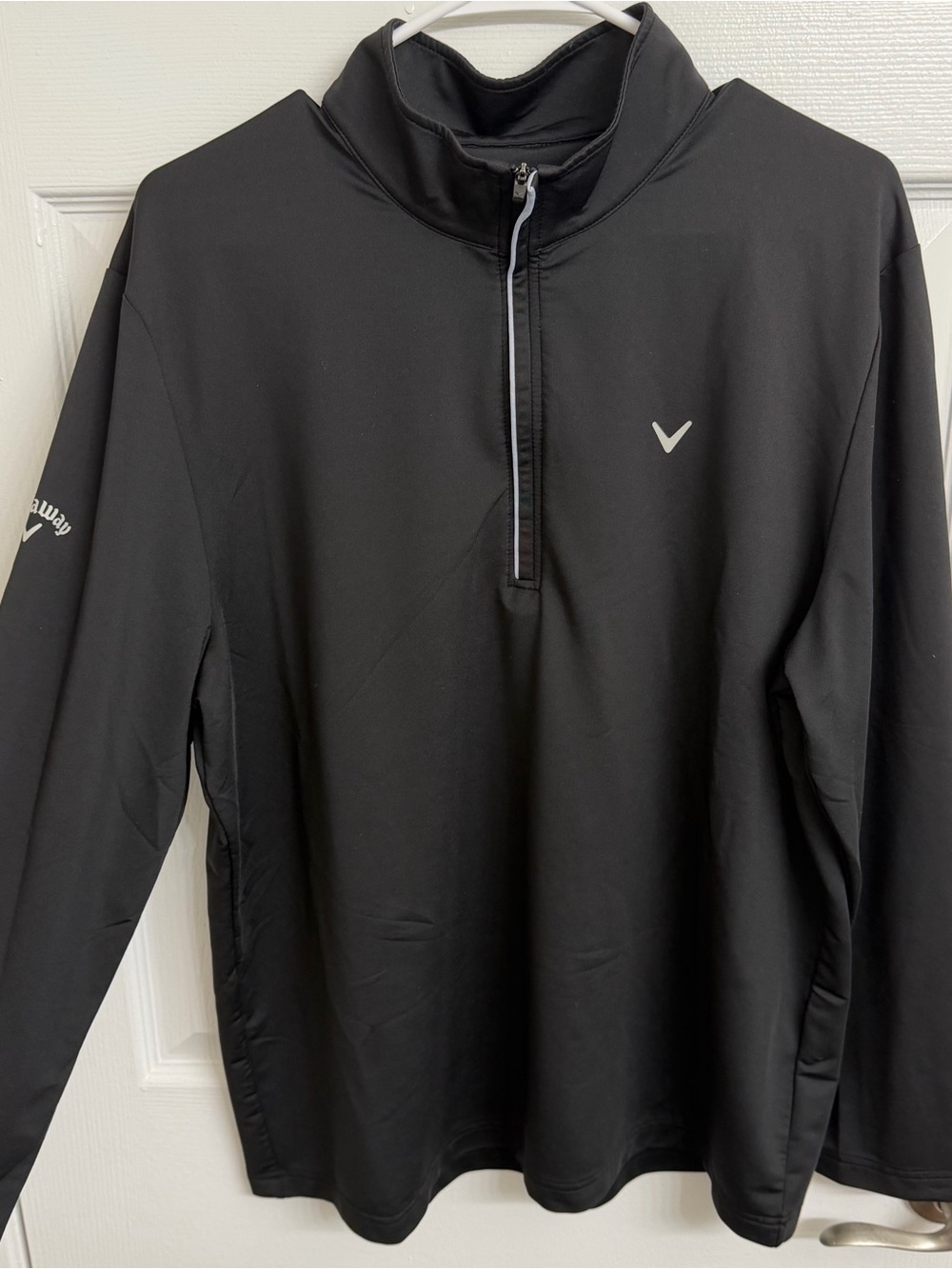 Callaway Black Performance Half-Zip Pullover